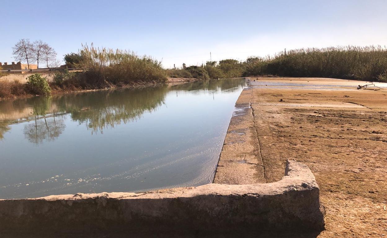 La CHJ asegura que las filtraciones del azud de Cullera garantizan el caudal ecológico Las